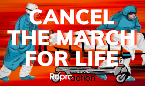 Cancel March for Life graphic